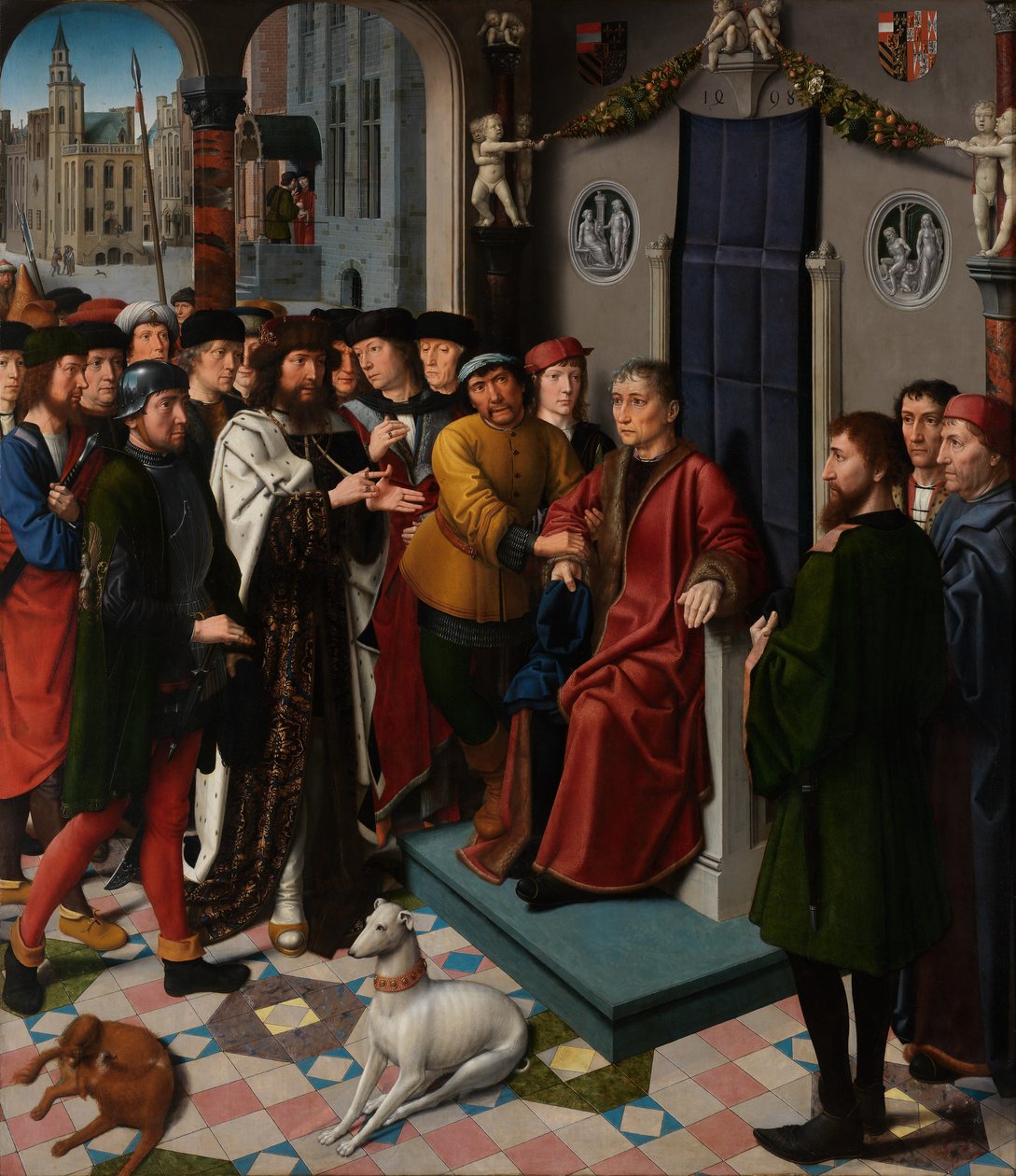 Het Oordeel van Cambyses door Gerard David