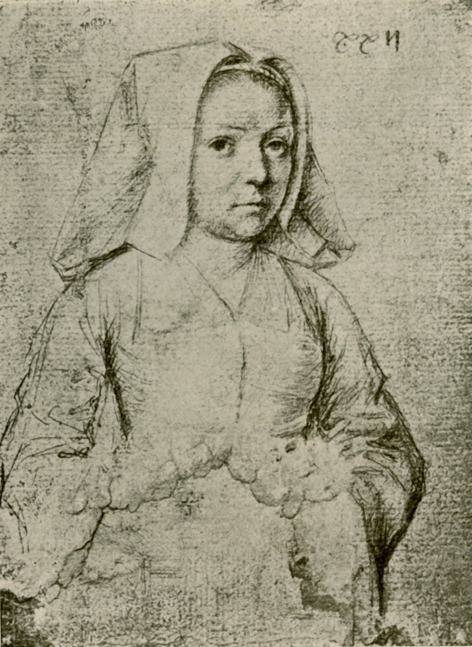 Jonge vrouw door Gerard David