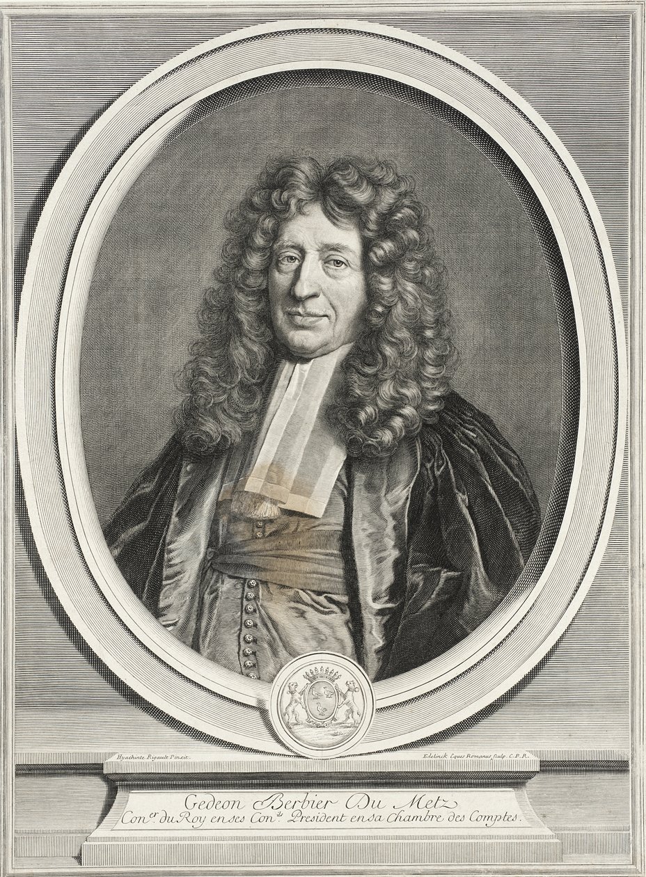 Gédéon Berbier uit Metz door Gérard Edelinck
