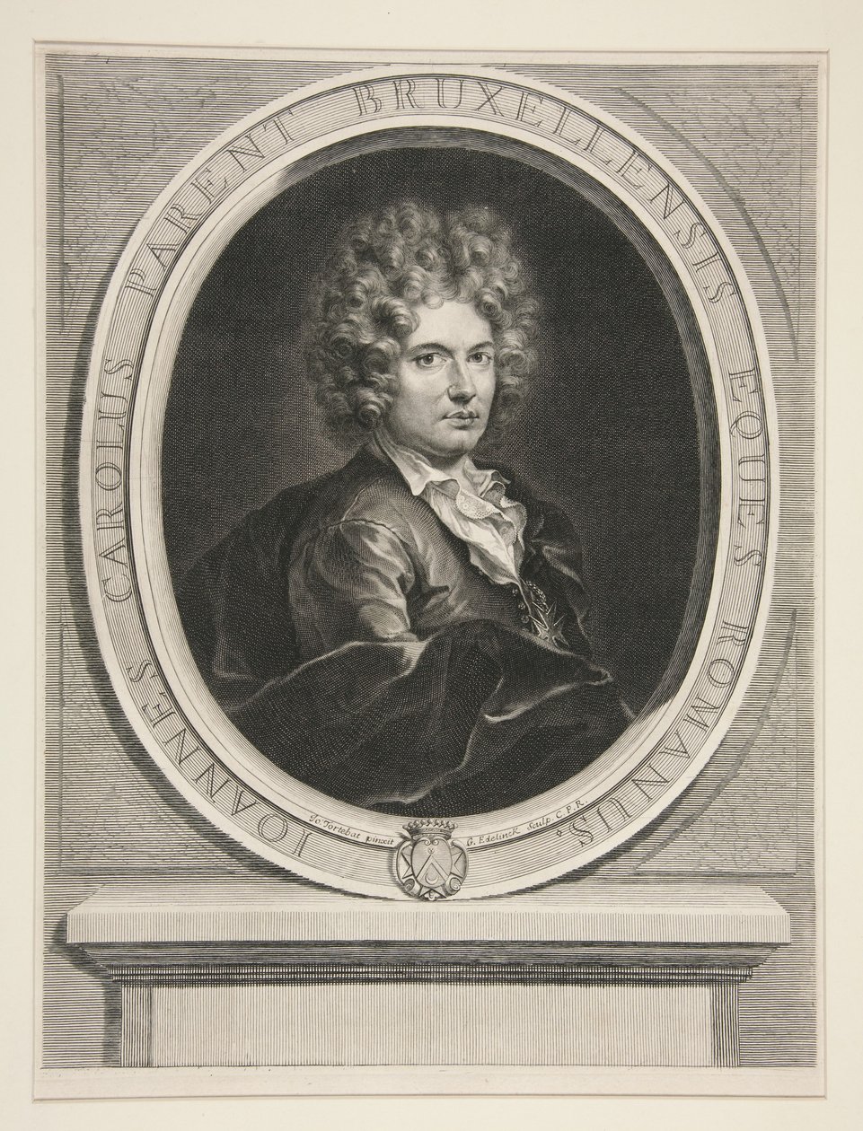 Jean Charles Parent door Gérard Edelinck