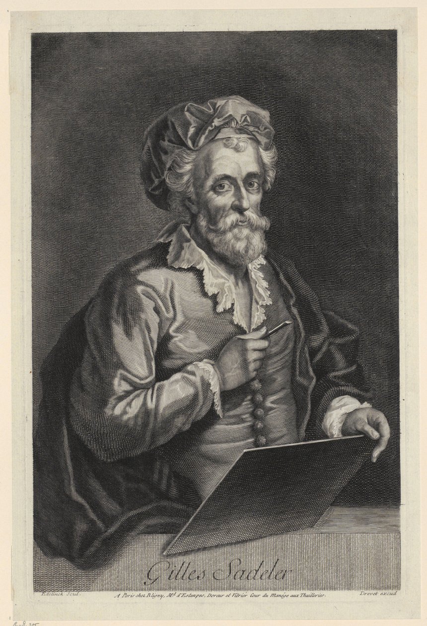 Portret van Jacques Bénigne Bossuet door Gérard Edelinck