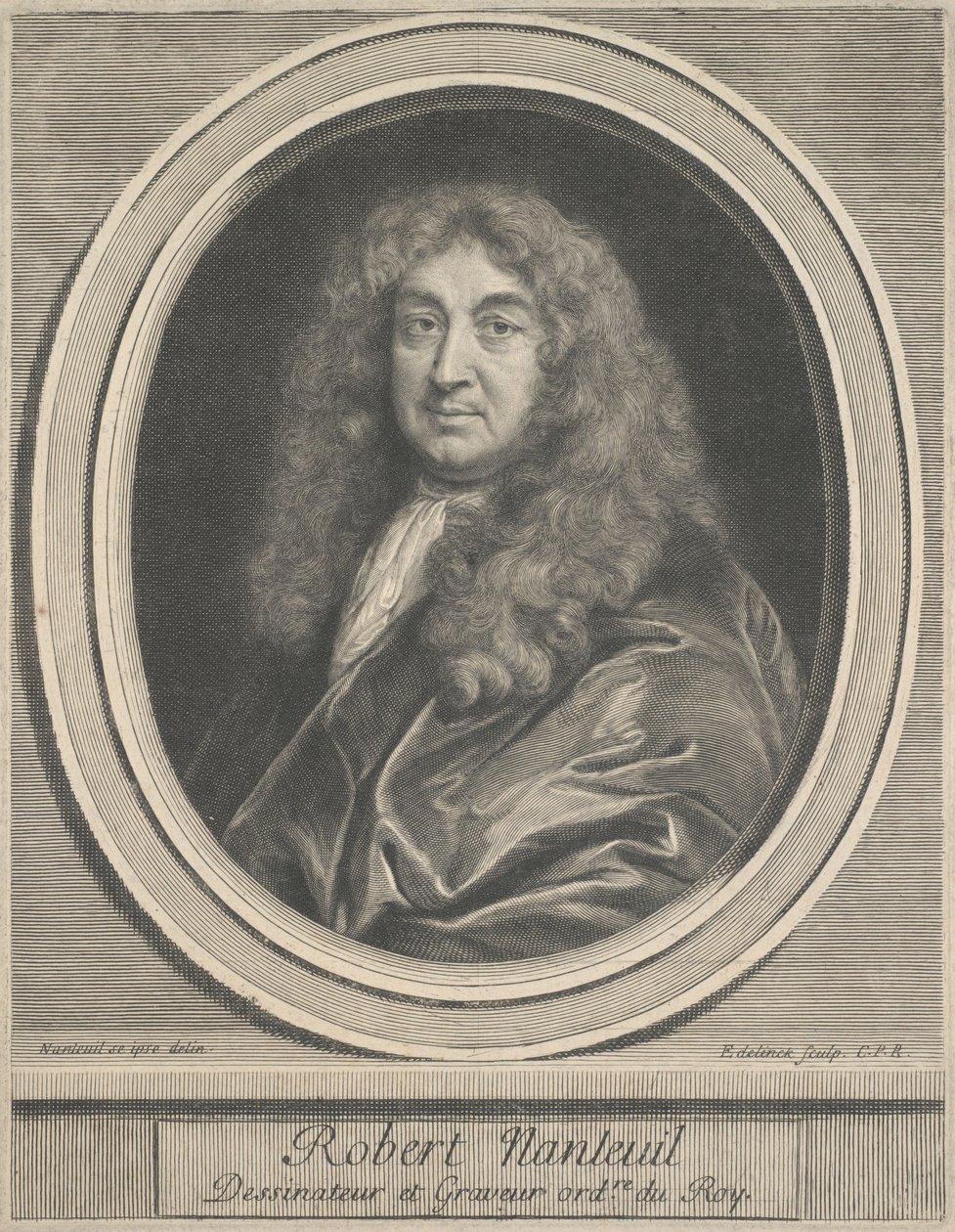Robert Nanteuil door Gérard Edelinck