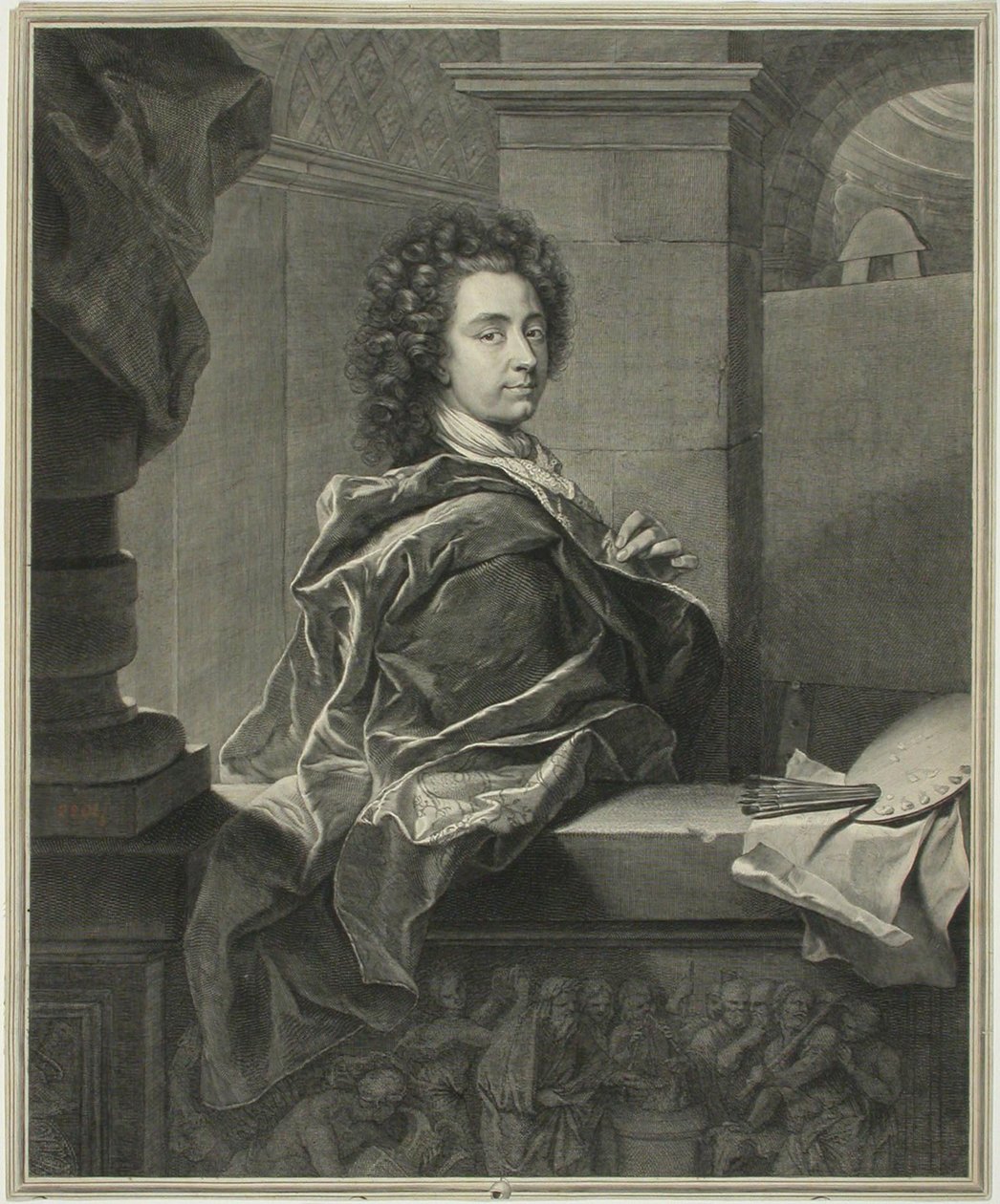 Zonder titel door Gérard Edelinck