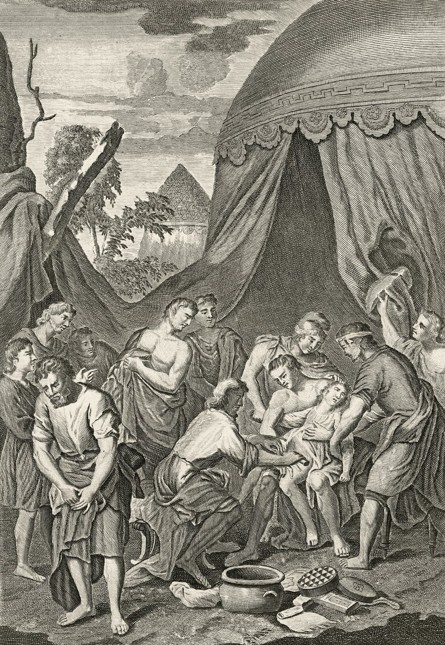 De Besnijdenis van Christus, 1762 door Gerard Hoet