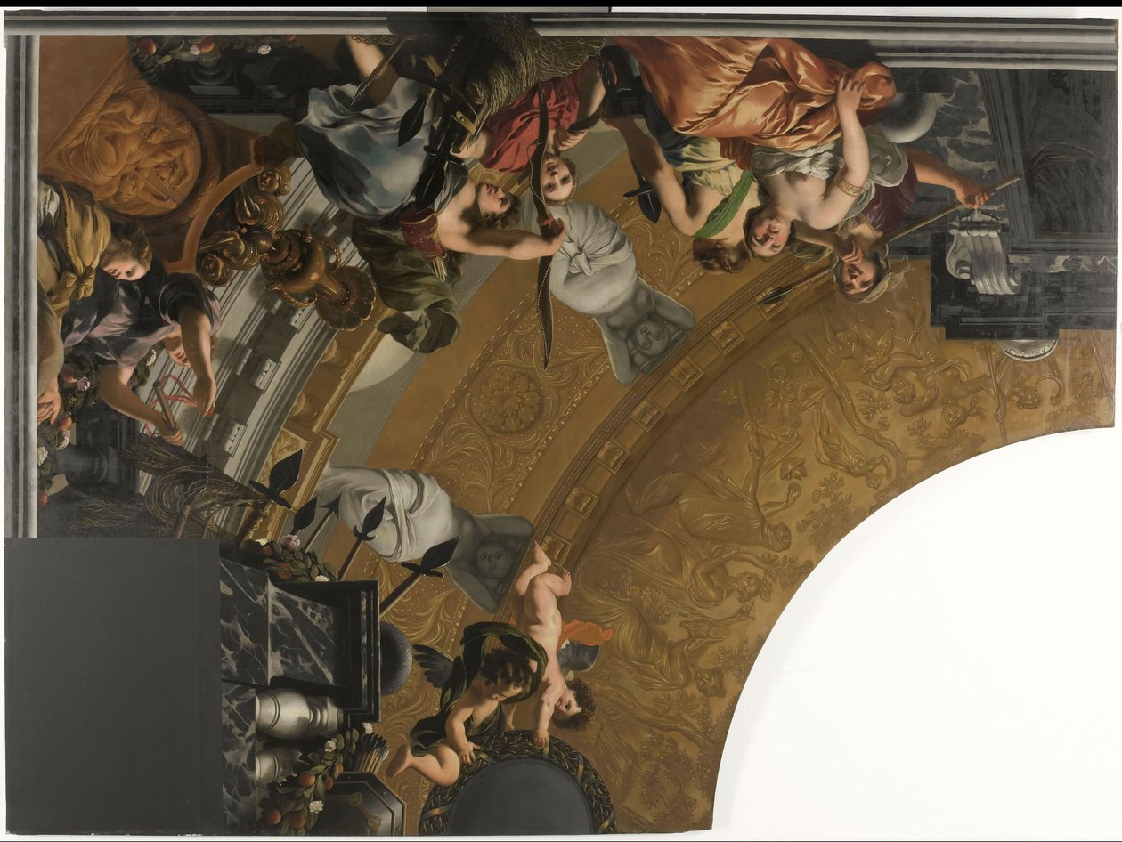 Plafond met voorstelling van Diana en haar metgezellen door Gerard de Lairesse