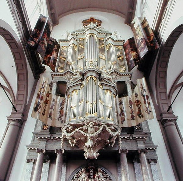 Orgel, 1686 door Gerard de Lairesse
