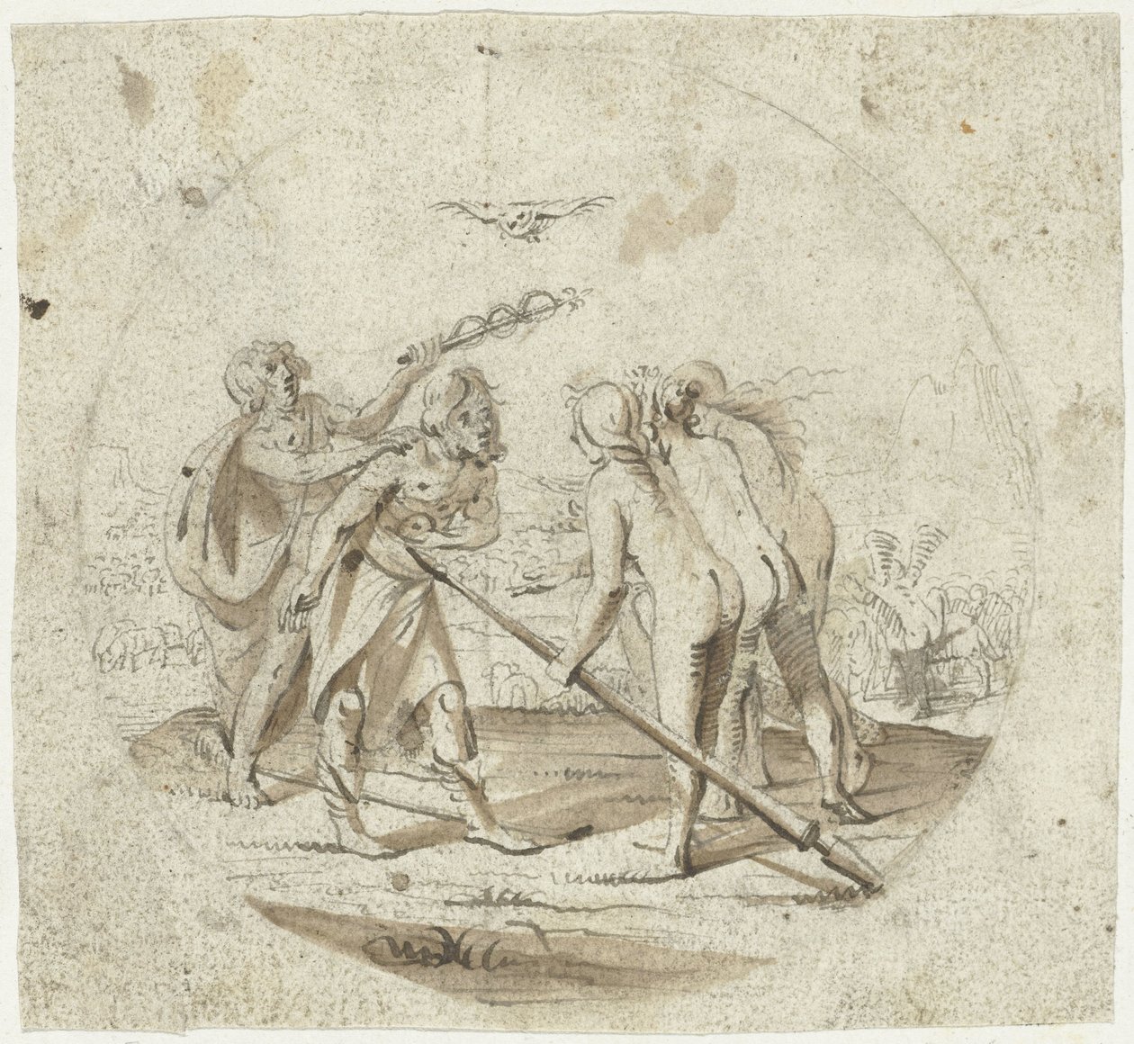 Het oordeel van Paris door Gerard ter Borch (I) (possibly)