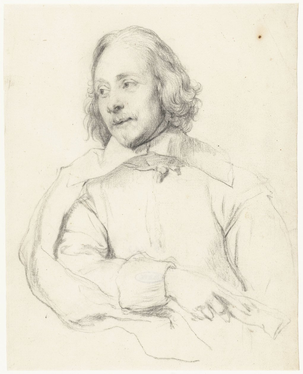 Portret van Robert van Voerst door Gerard ter Borch (II)