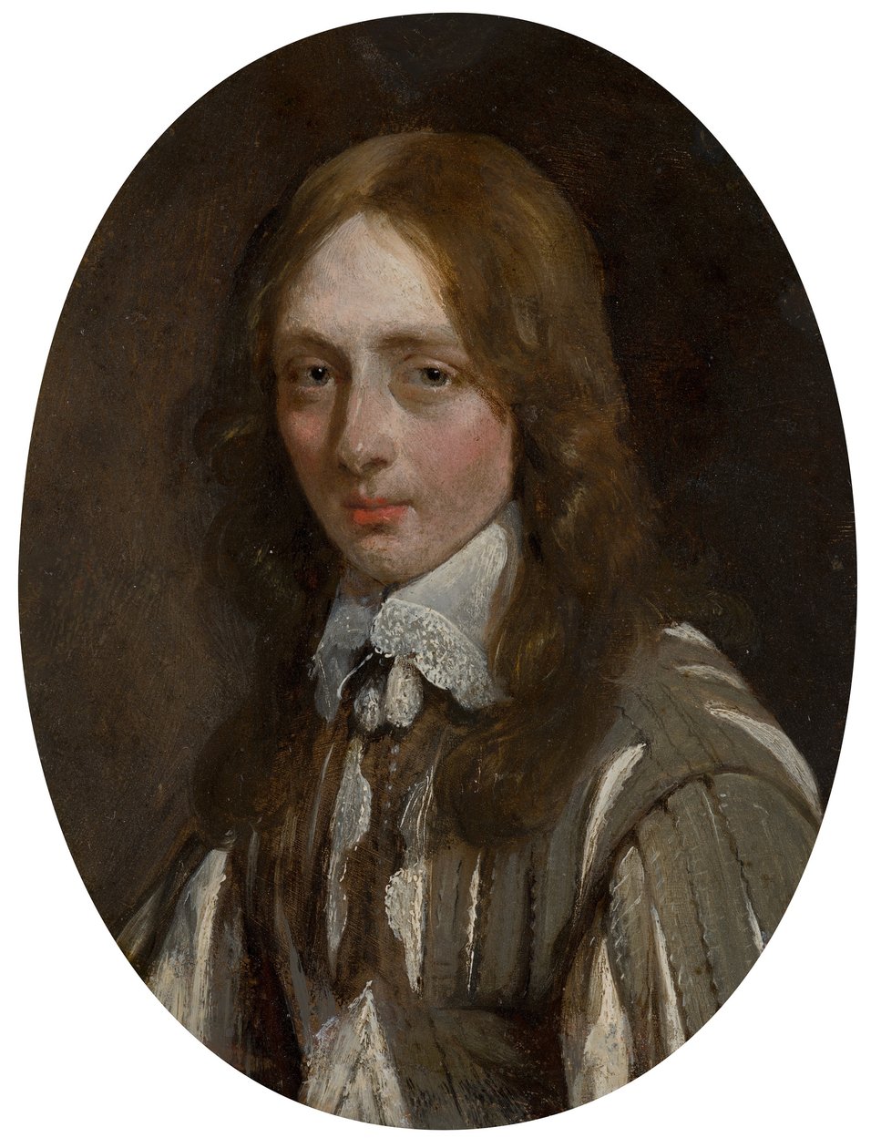 Portrait of Caspar van Kinschot door Gerard ter Borch