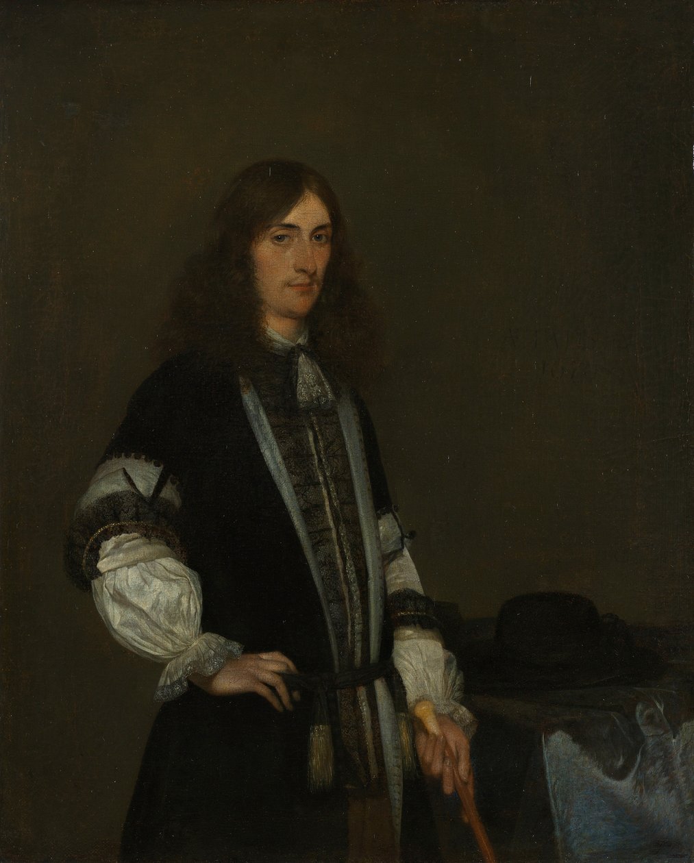 Portret van François de Vicq (1646-1707). door Gerard ter Borch