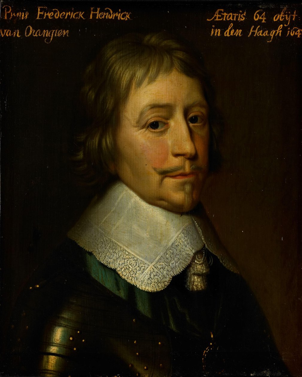 Portret van Frederik Hendrik, Prins van Oranje door Gerard van Honthorst (workshop of)