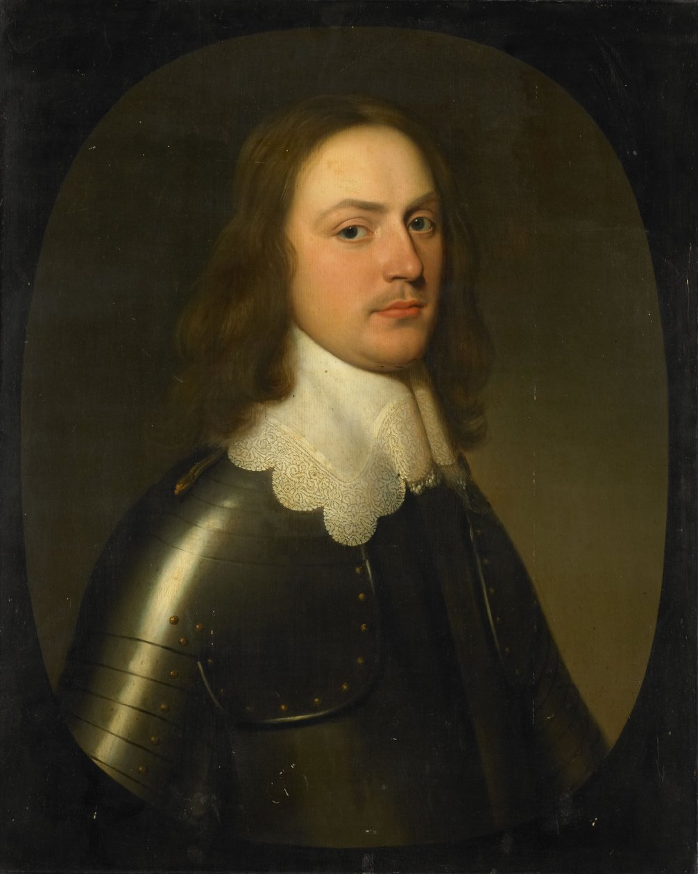 Dutch: Portret van een officier Portrait of an officer door Gerard van Honthorst