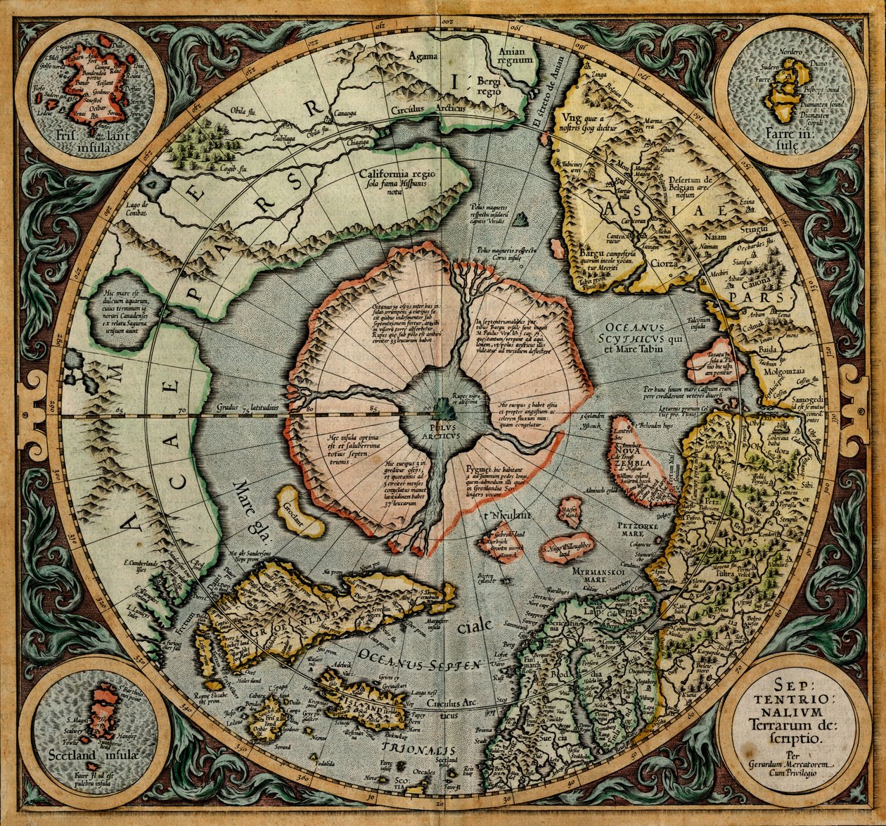  door Gerardus (after) Mercator
