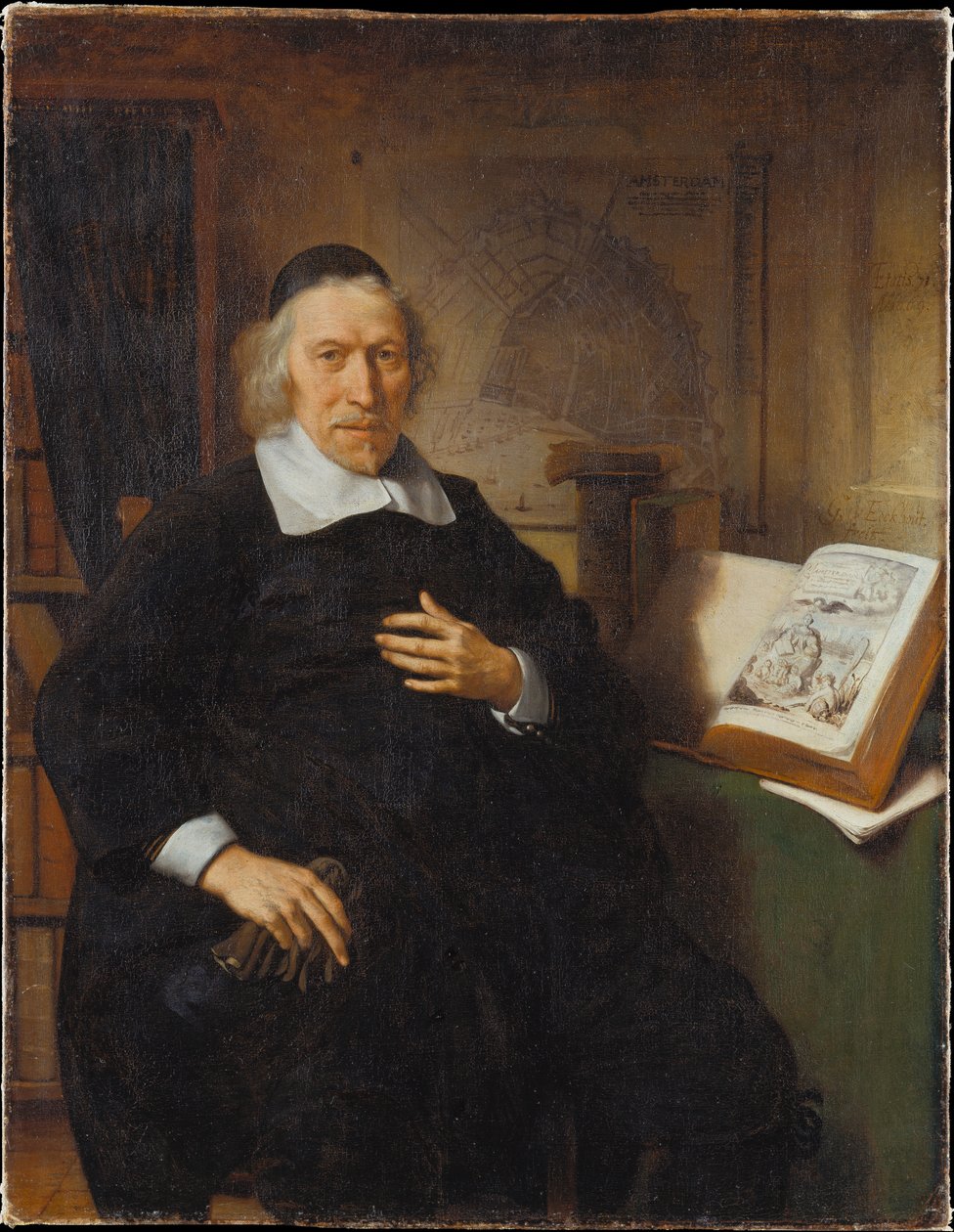 Portret van Isaac Commelin door Gerbrand van den Eeckhout