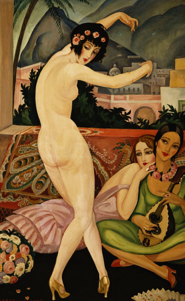 De Danseres door Gerda Marie Frederike Wegener