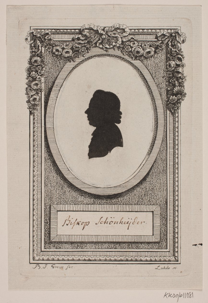 Bisschop Schönheyder door Gerhard Ludvig Lahde