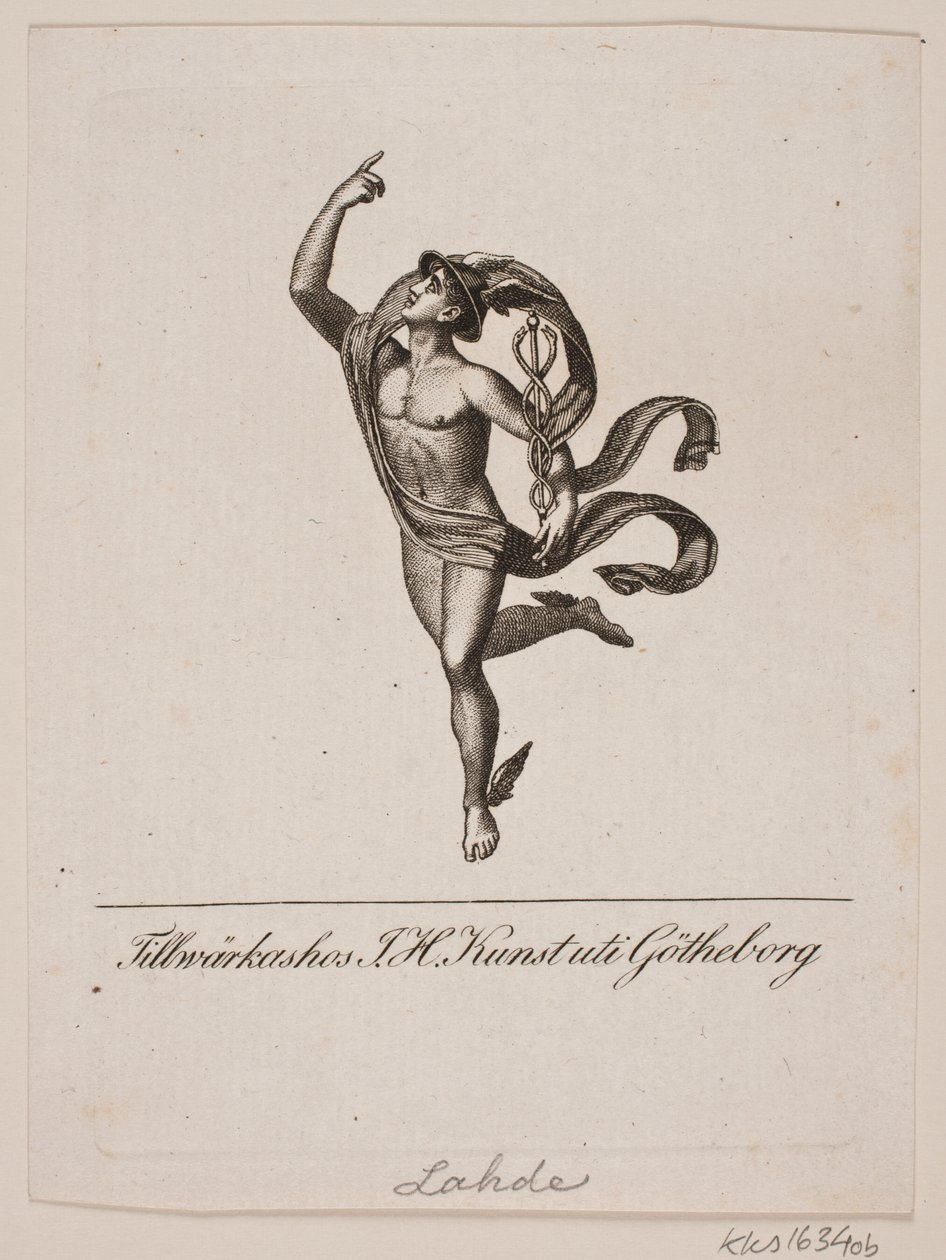 Hermes door Gerhard Ludvig Lahde
