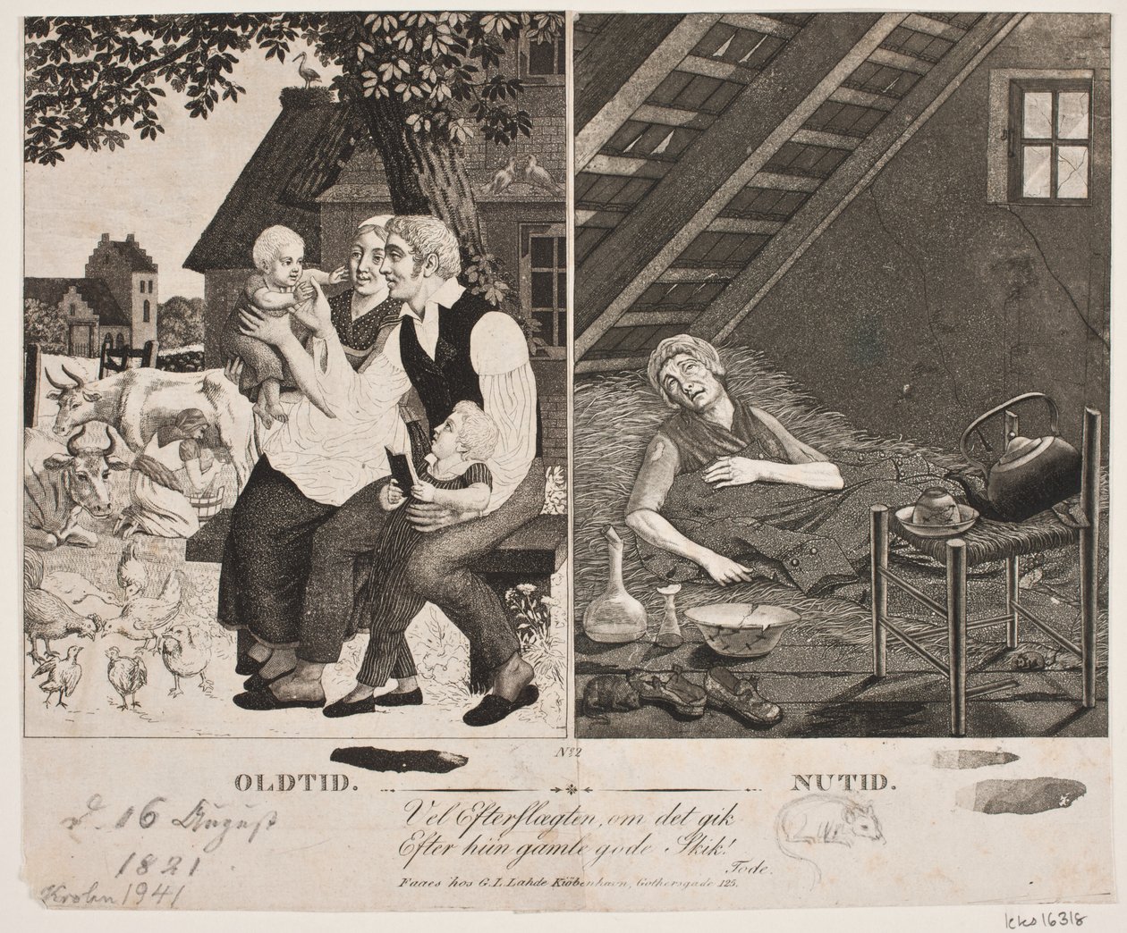 Oudheid - heden no. 2 door Gerhard Ludvig Lahde