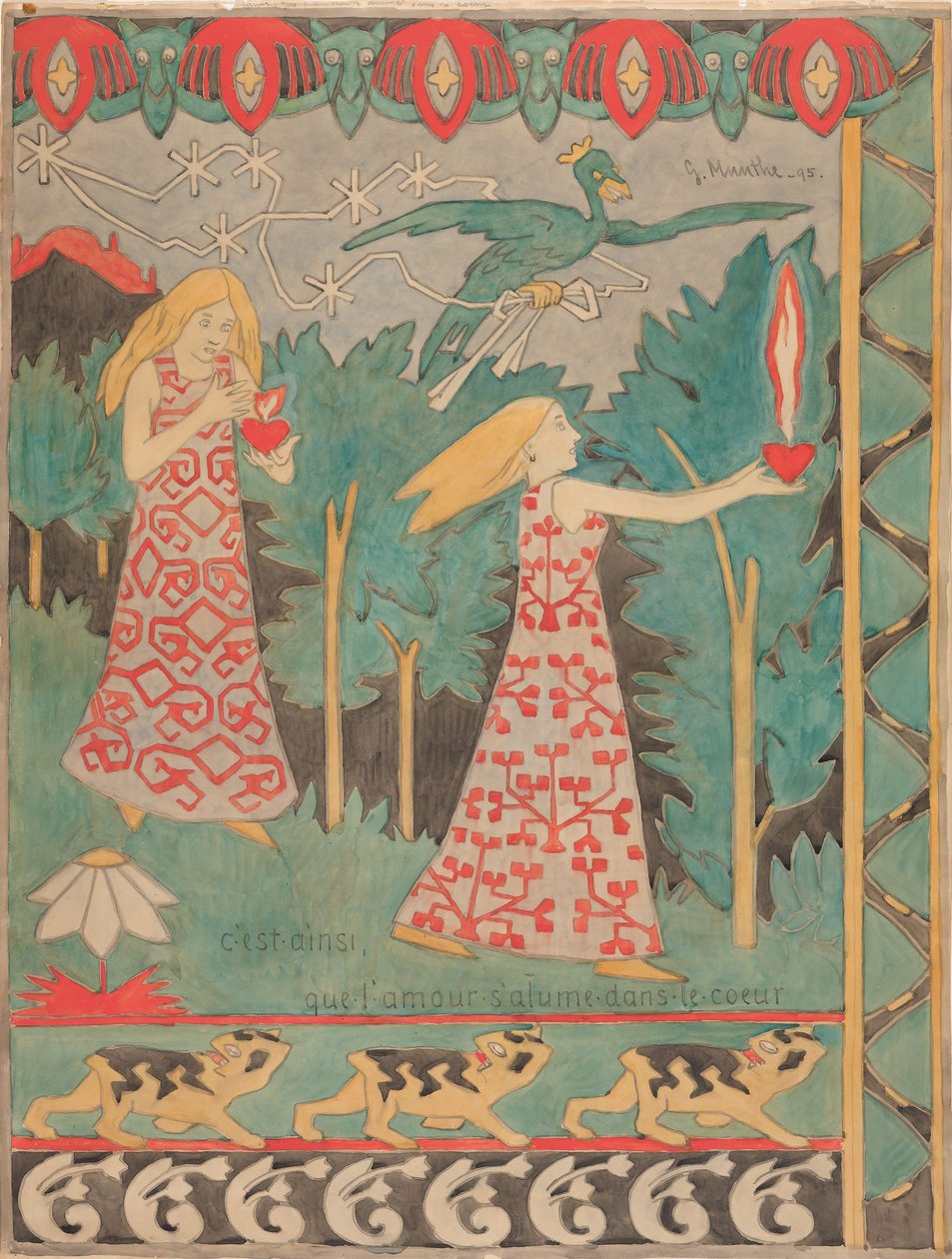 Ecstasy door Gerhard Munthe