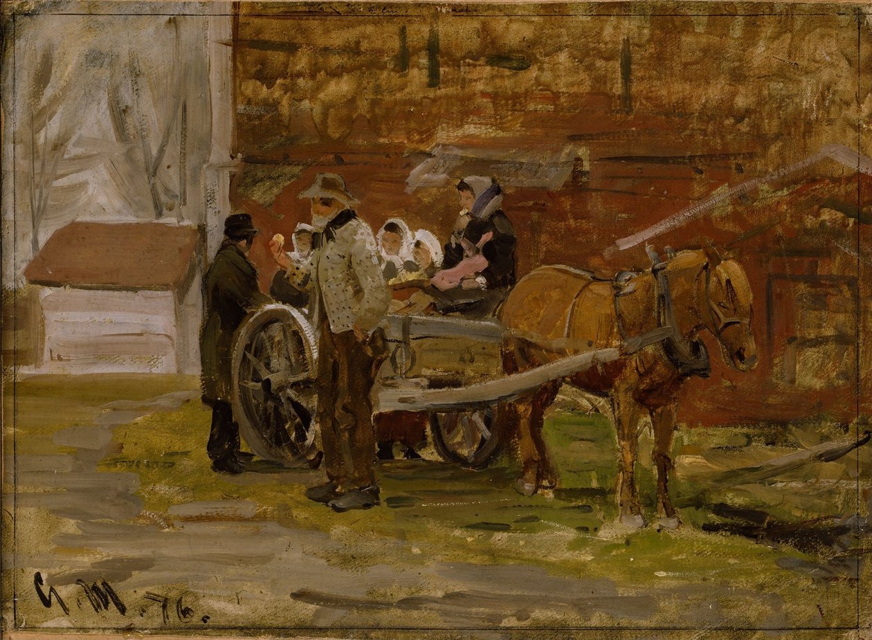 De appelkar door Gerhard Munthe