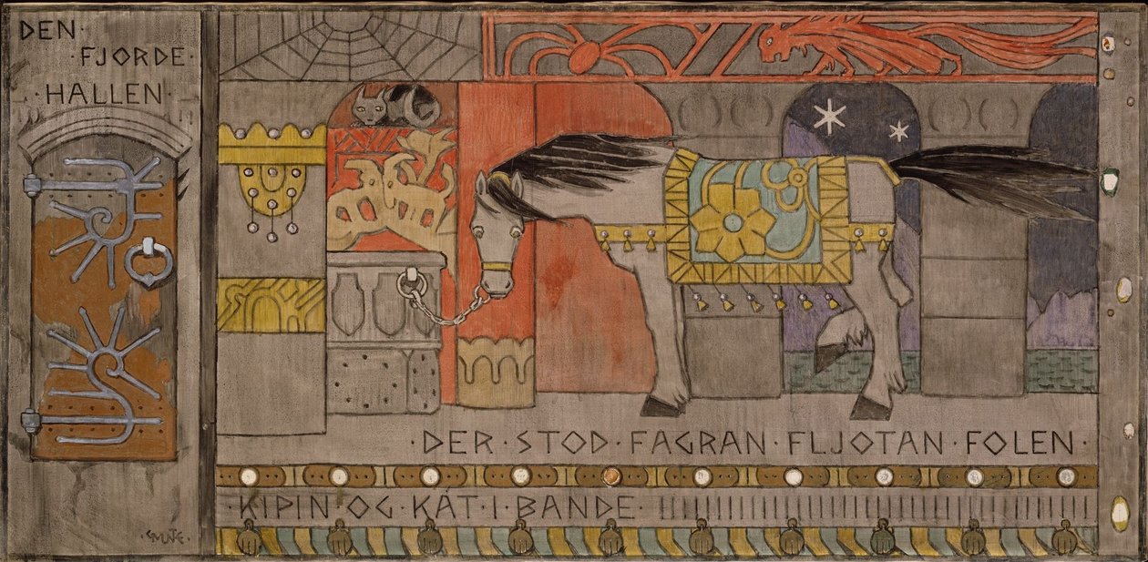 Die vierte Halle door Gerhard Munthe