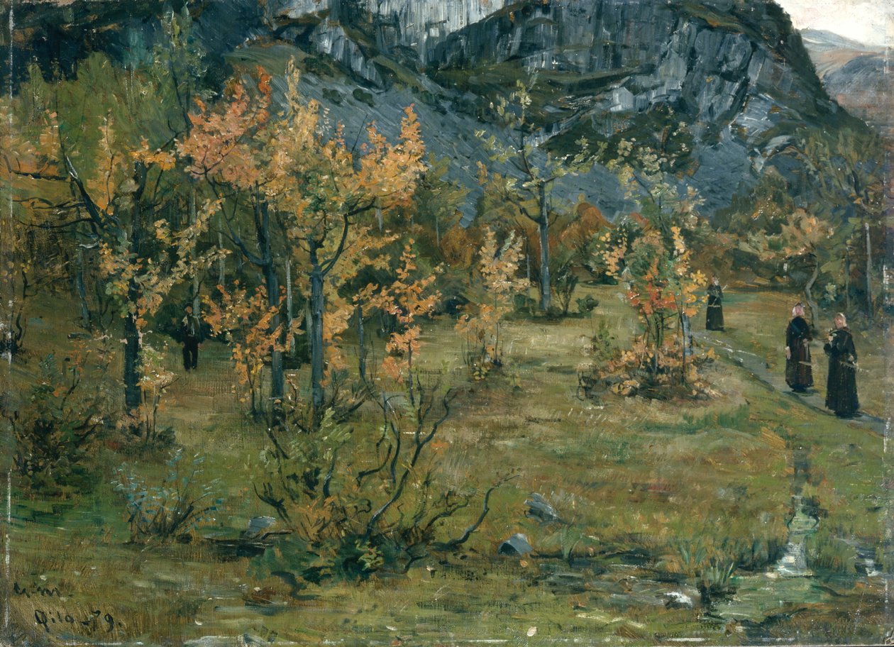 Herfstsfeer door Gerhard Peter Frantz Vilhelm Munthe