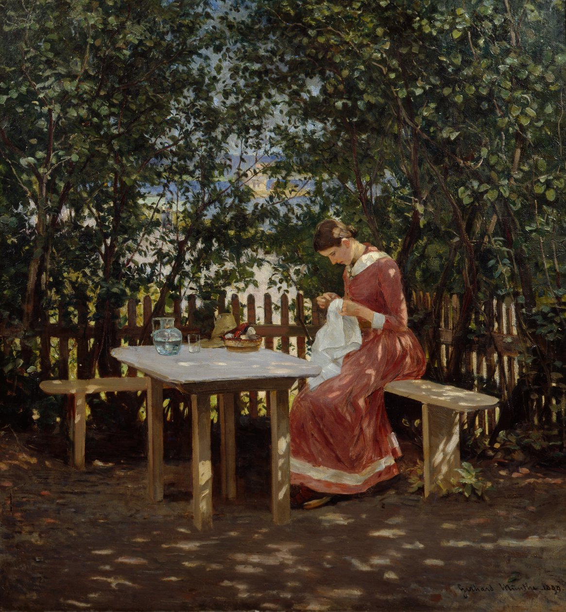 In het zomerhuis door Gerhard Peter Frantz Vilhelm Munthe