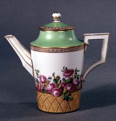 Koffiepot, Berlijn, ca. 1790-1800 door German School