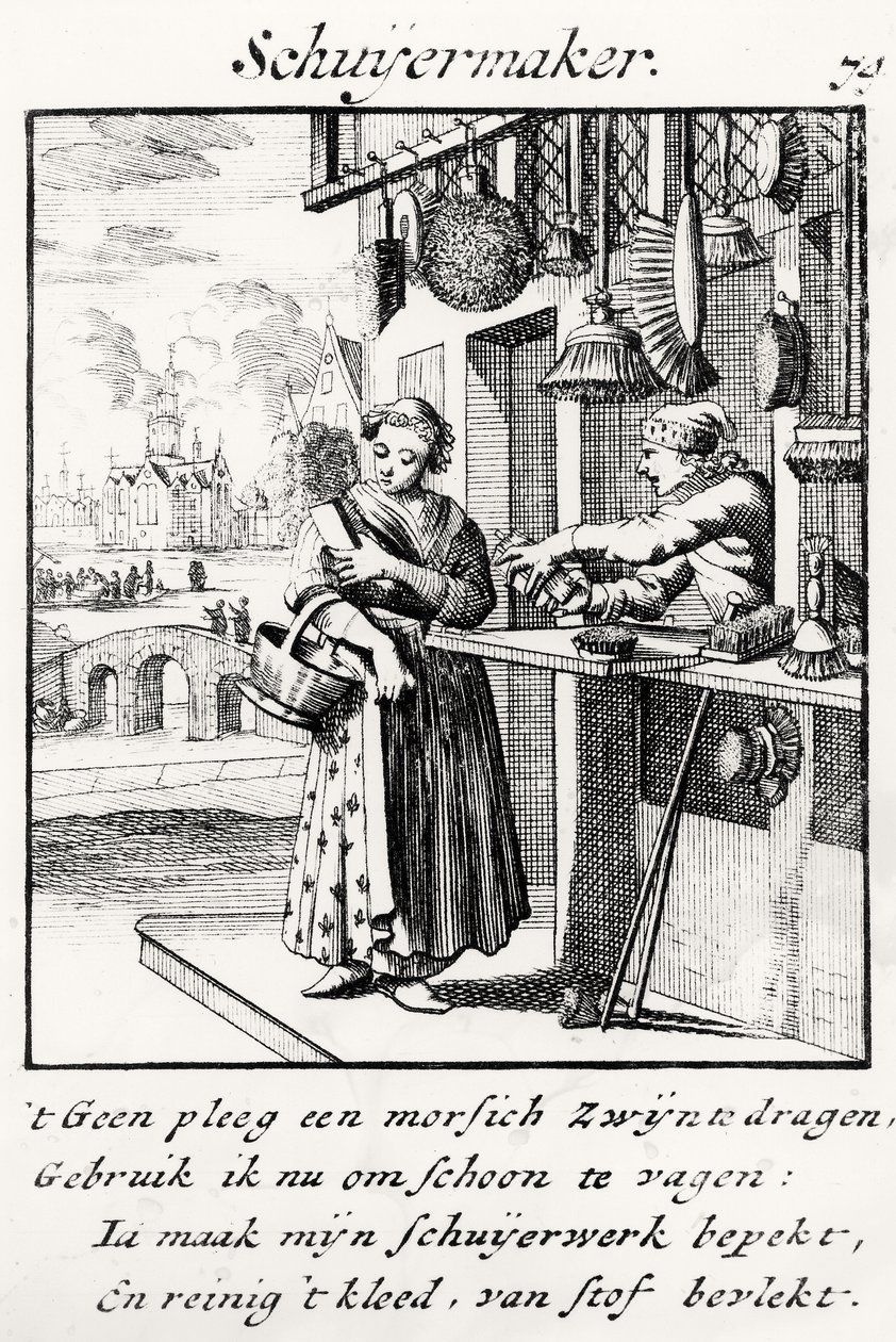 De Borstelmaker door German School
