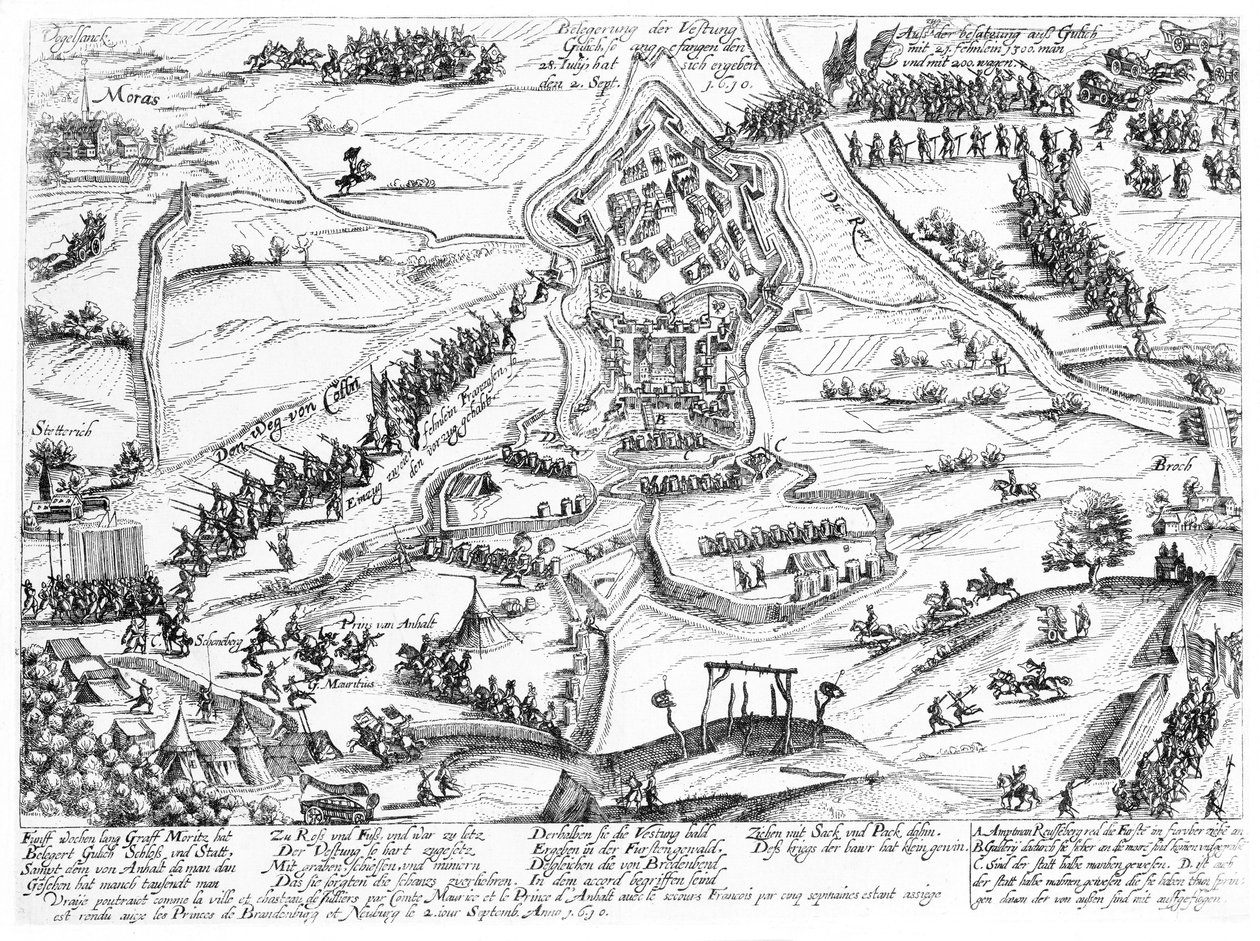 Oorlog van de Jülich-opvolging, 1610 door German School