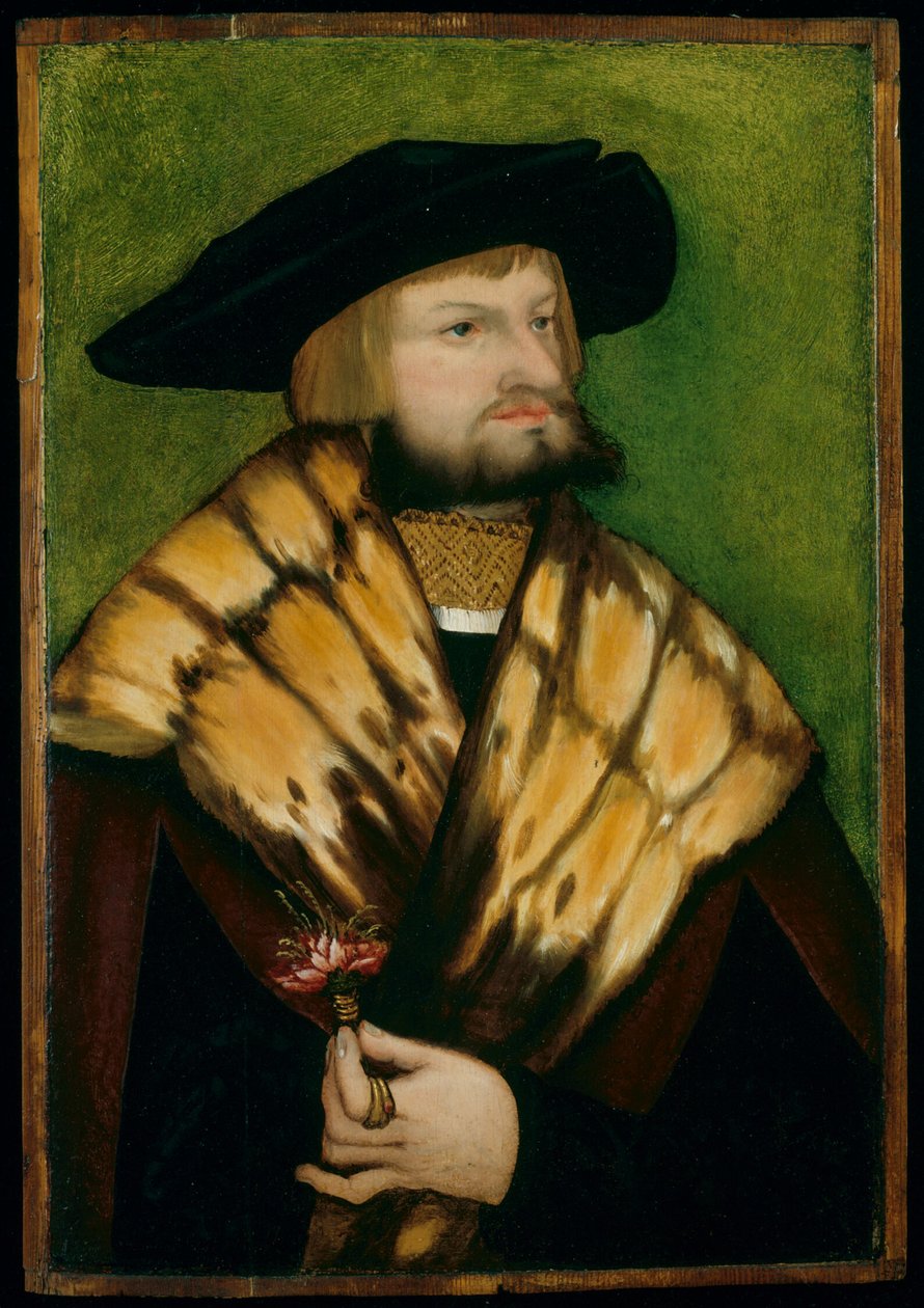 Portret van Leonhard Fuchs door German