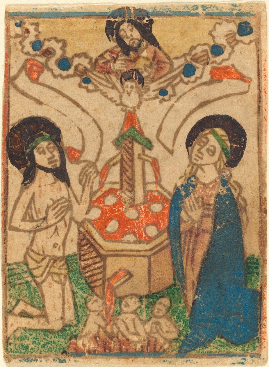 Allegorie van de Eucharistie door German 15th Century