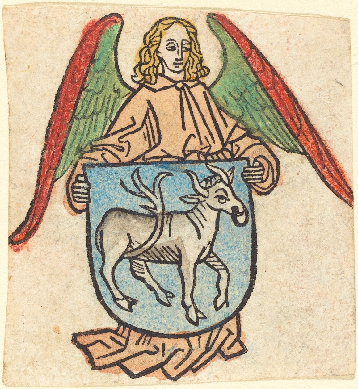 Boekmerk van Hilprand Brandenburg van Bibrach door German 15th Century