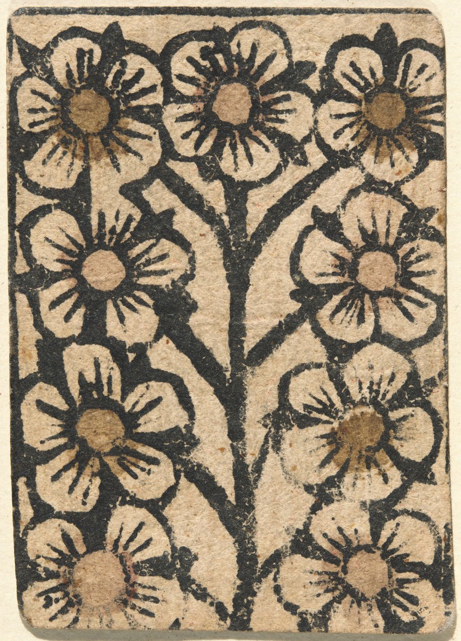 Speelkaart door German 15th Century
