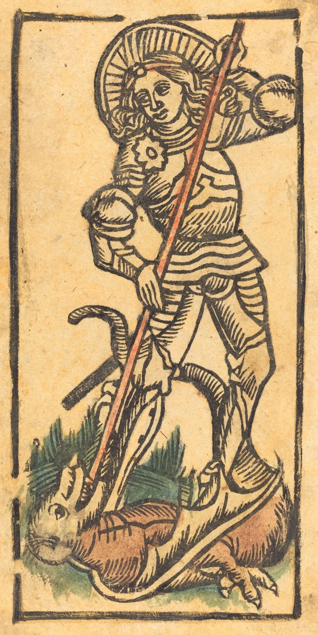 Sint Joris door German 15th Century
