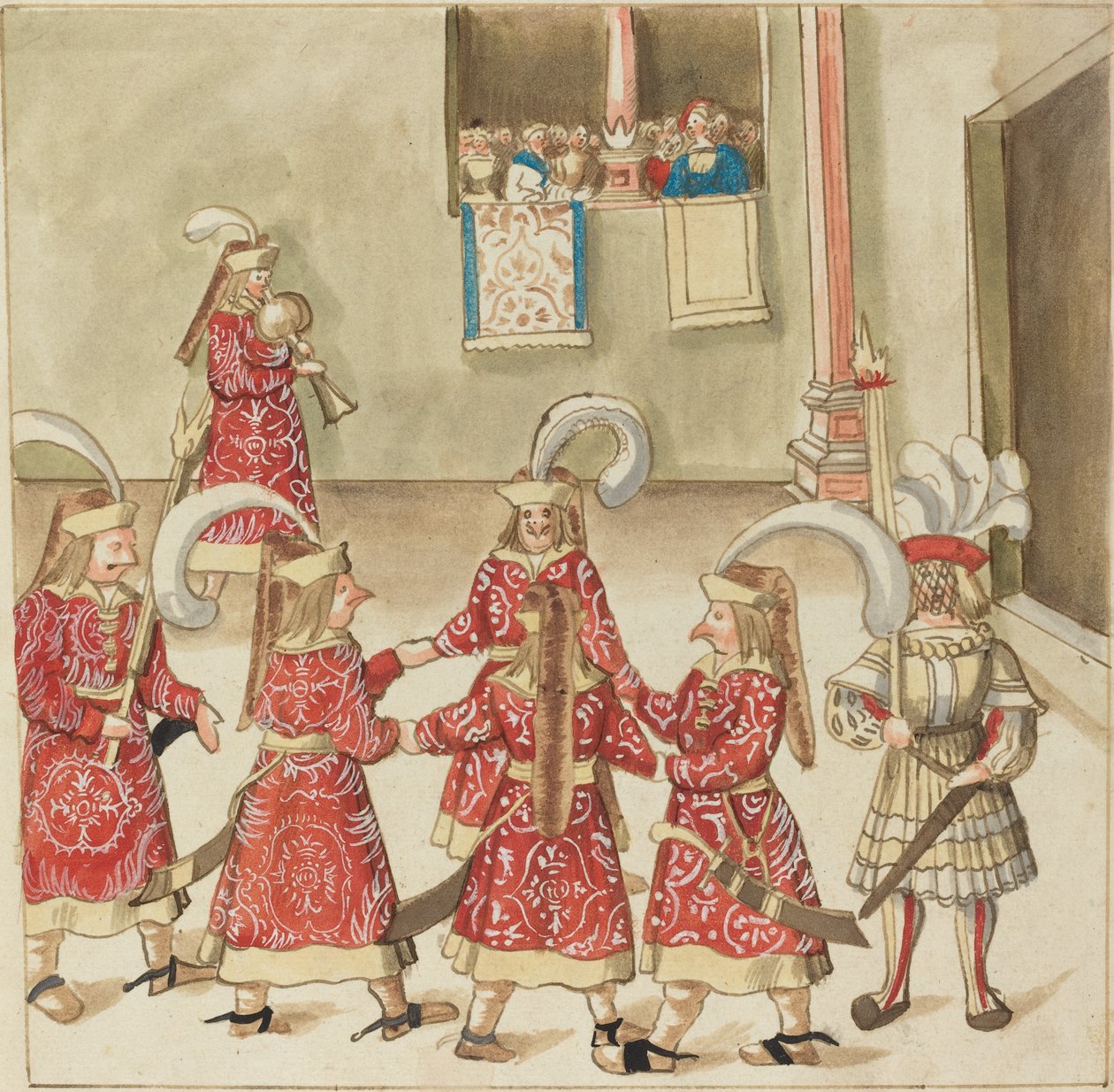 Maskerade door German 16th Century