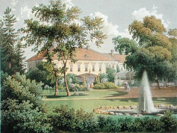 Een Duitse tuin, uit 