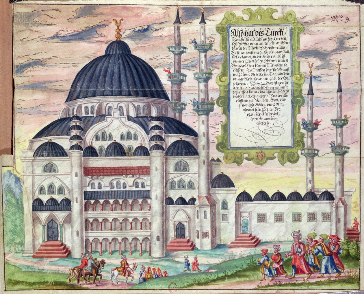 Een moskee in Turkije door German School