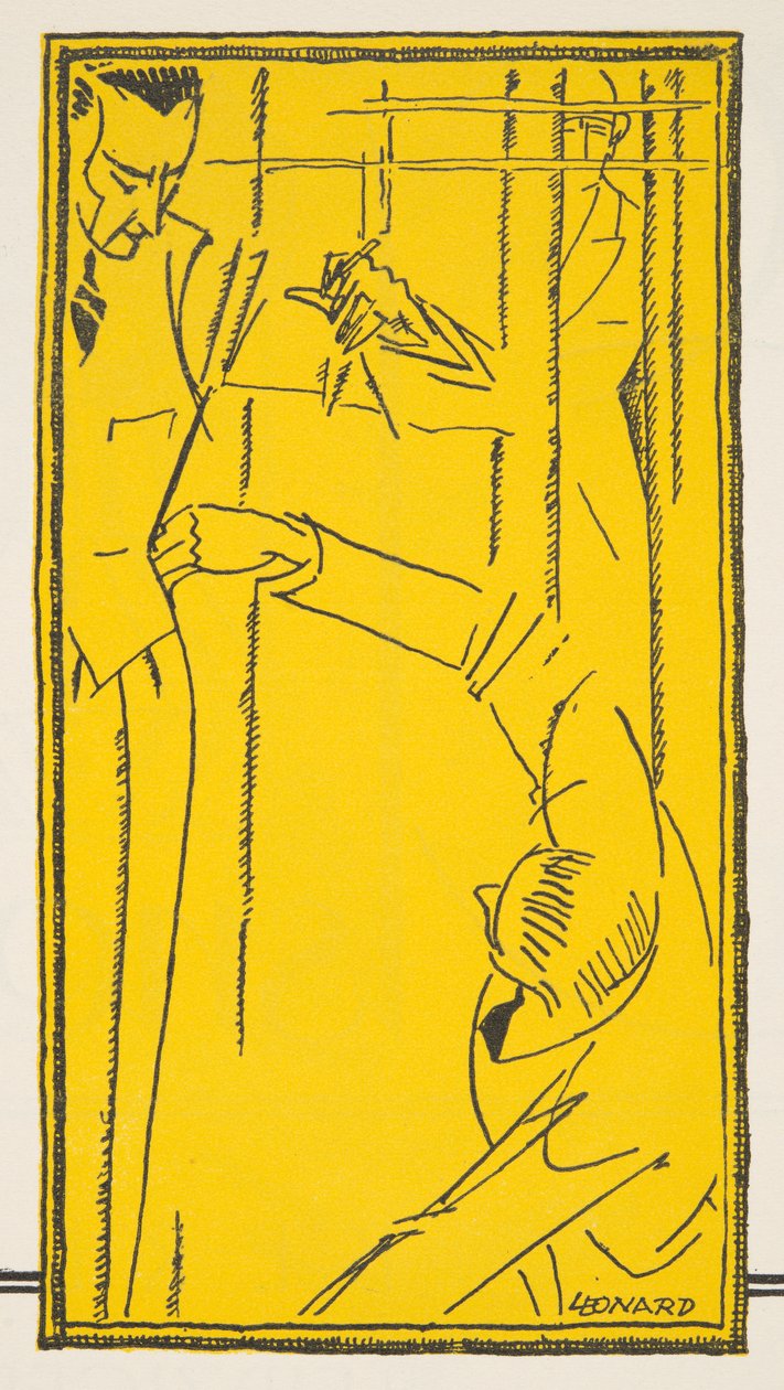 Reclame voor "Stawropulos  Moldauer", uit Styl, pub.1922 (pochoirdruk) door German School