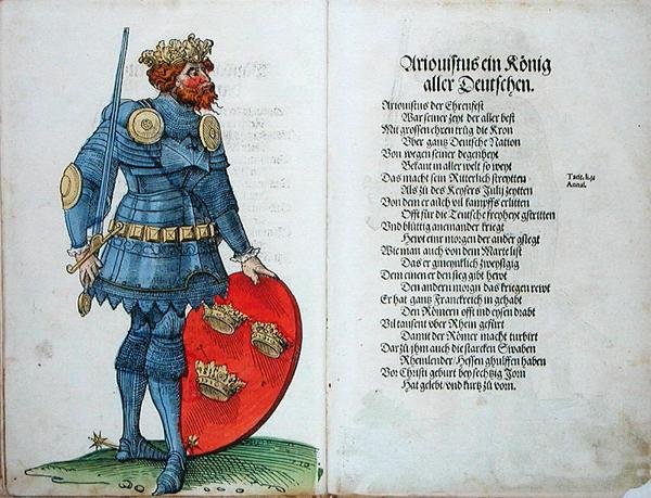 Ariovistus, Koning van de Duitsers, uit 