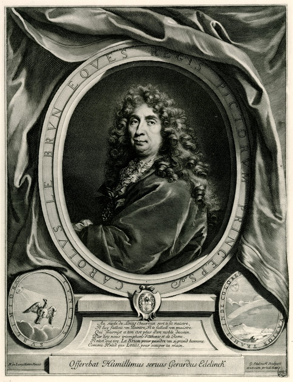 Charles Lebrun door German School