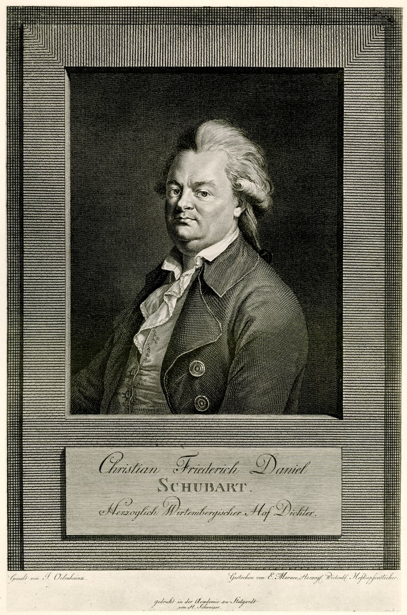 Christian Friedrich Daniel Schubart door German School