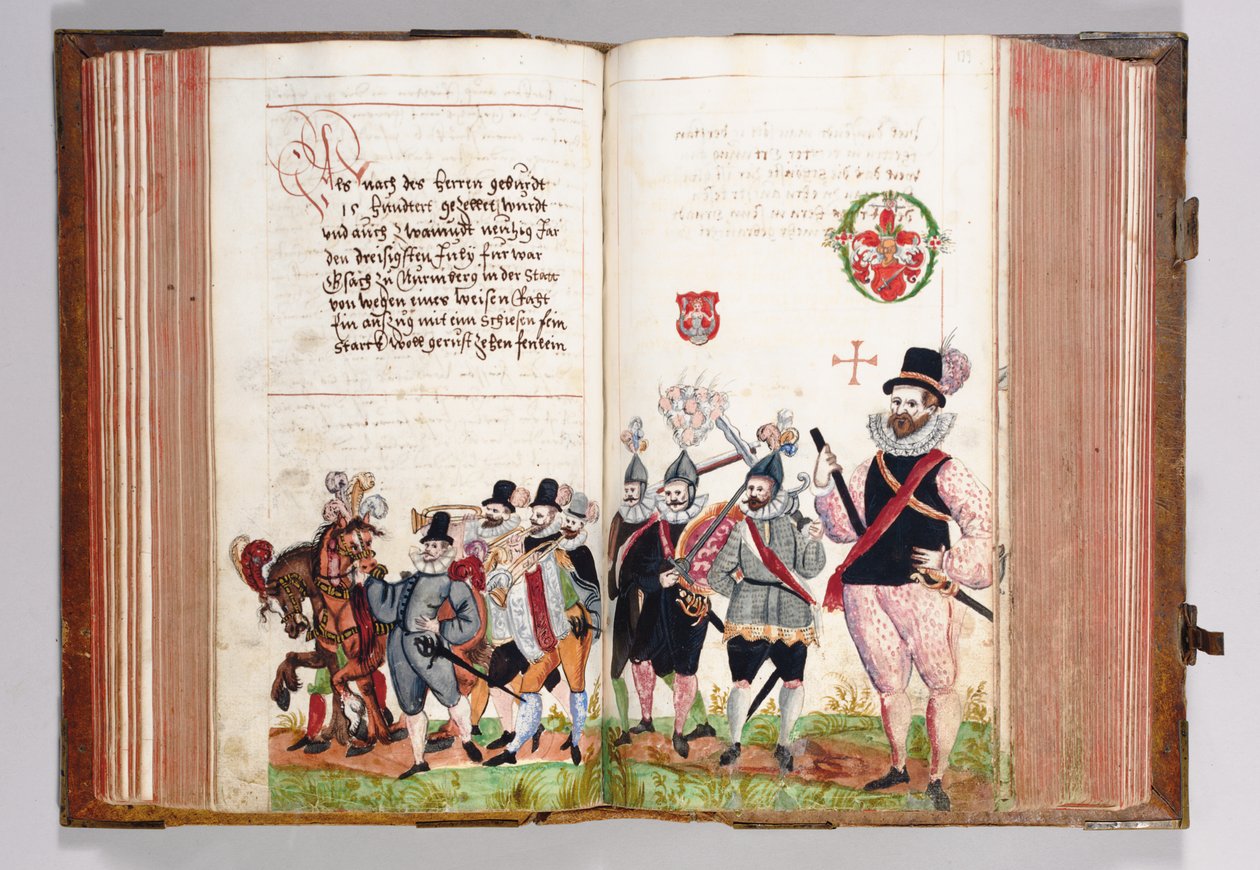 Kroniek van Neurenberg vanaf de oprichting tot 1603, SCHEMBART BOEK door German School