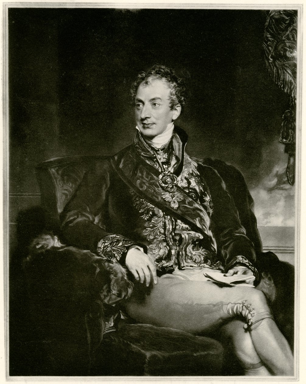 Clemens Wenzel Nepomuk Lothar Fürst von Metternich door German School