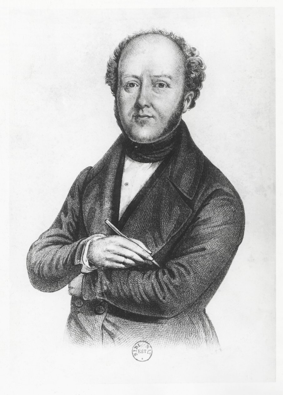 Dagobert von Gerhardt (gravure) door German School