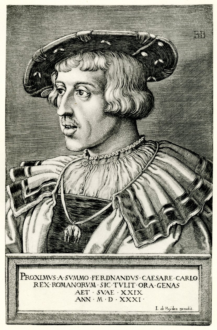Ferdinand I door German School