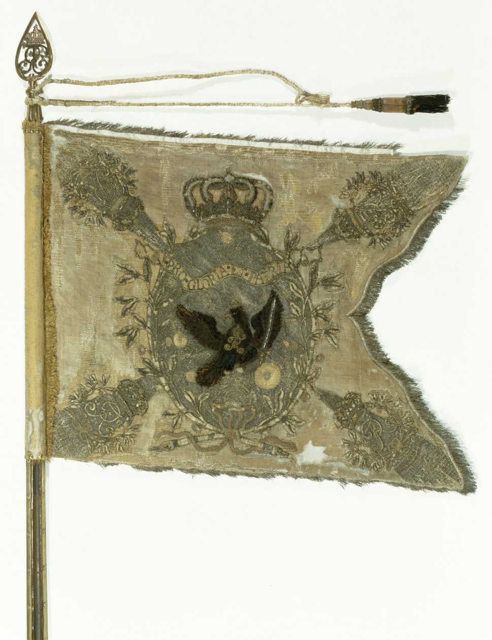Vlag van de Pruisische Infanterie onder Frederik de Grote door German School