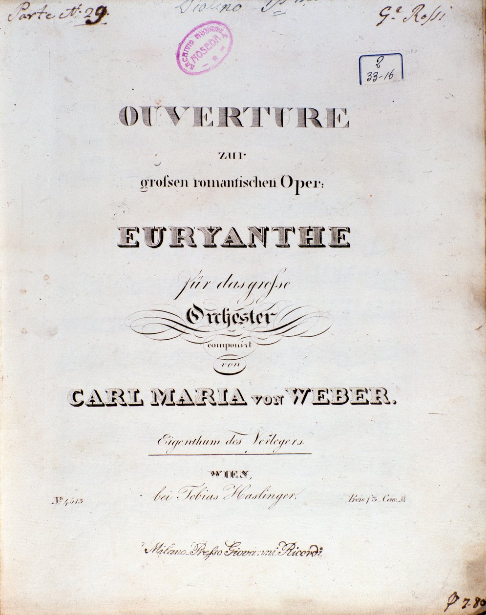 Frontispice van de opera 
