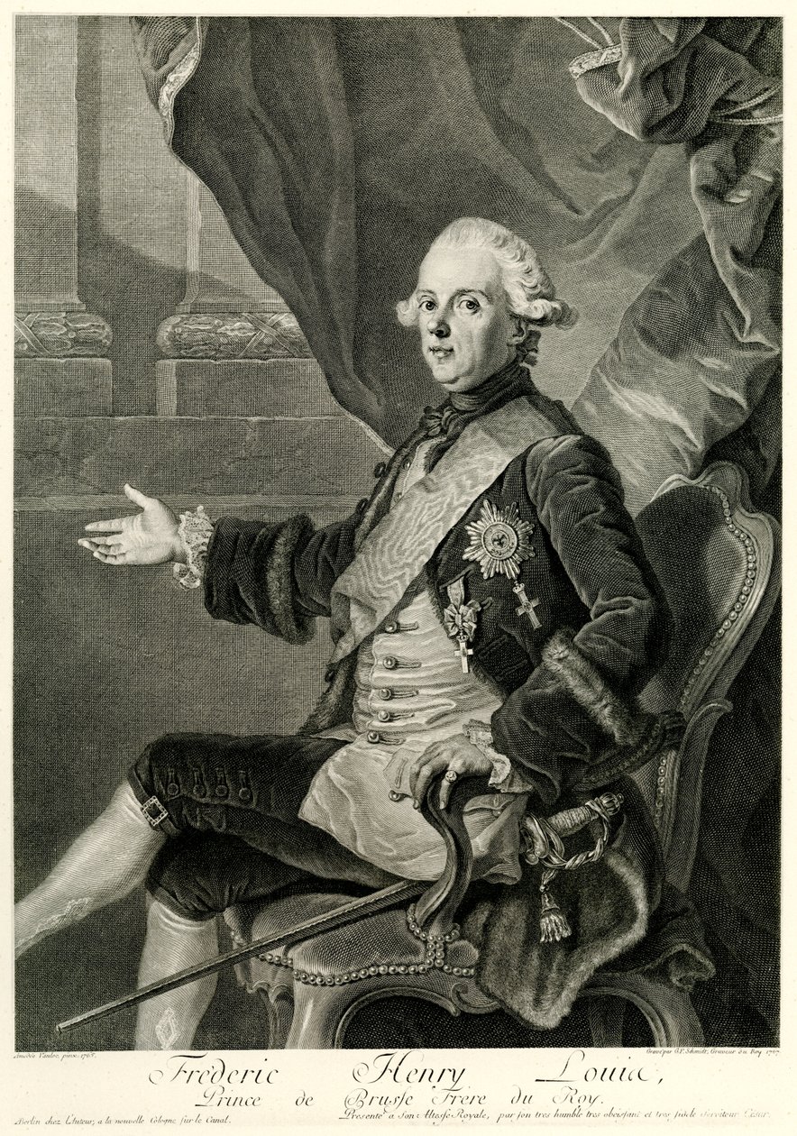 Heinrich Prins van Pruisen door German School