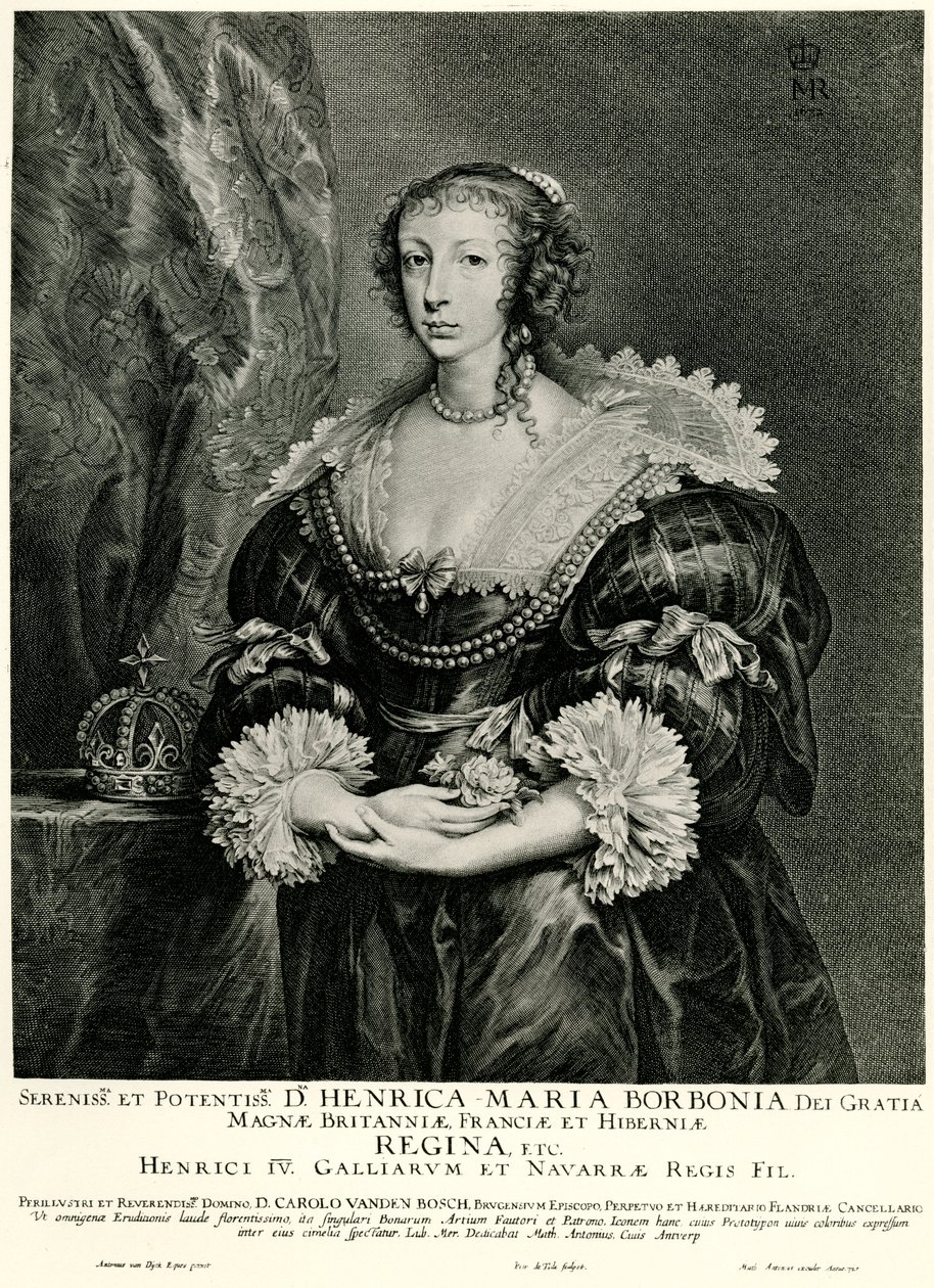 Henrietta Maria door German School